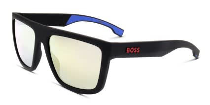Hugo Boss 1451/S Black glasses - Black / White - Angle View