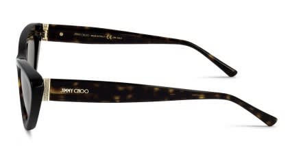 Jimmy Choo ADDY/S Tortoise glasses - Tortoise / Brown - Side View