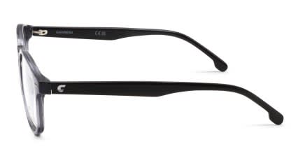 Carrera 2043T Kids Gray glasses - Black - Side View