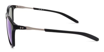 Under Armour UA GAMUT Black, Green glasses - Black / Green - Side View