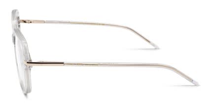 Marc Jacobs Marc 593 Gray, Clear glasses - Gray / Clear - Side View