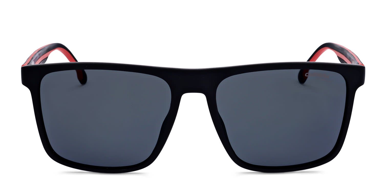 Carrera 8064/S Black glasses - Black - Frontal View