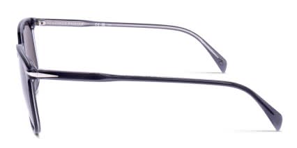David Beckham DB1141/S Gray, Clear, Brown glasses - Gray / Clear / Brown - Side View