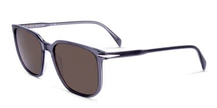 David Beckham DB1141/S Gray, Clear, Brown glasses - Gray / Clear / Brown - Angle View