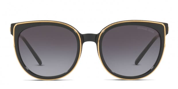 Michael Kors MK2089U Black Gray Prescription Sunglasses 50 Off Lenses
