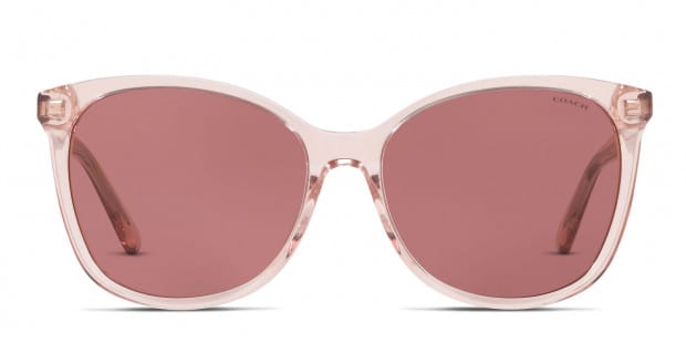 Clear online coach sunglasses
