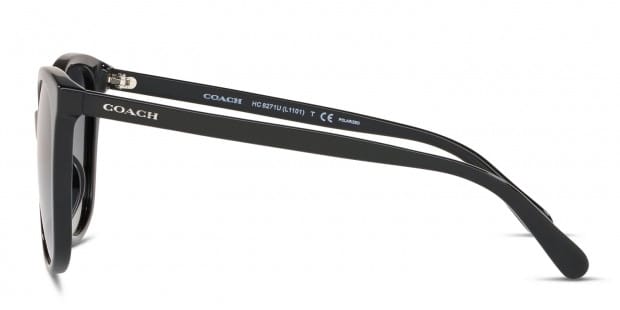 【送料,関税込】 COACH サングラス L1101 HC8271U 偏光レンズ Coach HC8271U Black , Gray