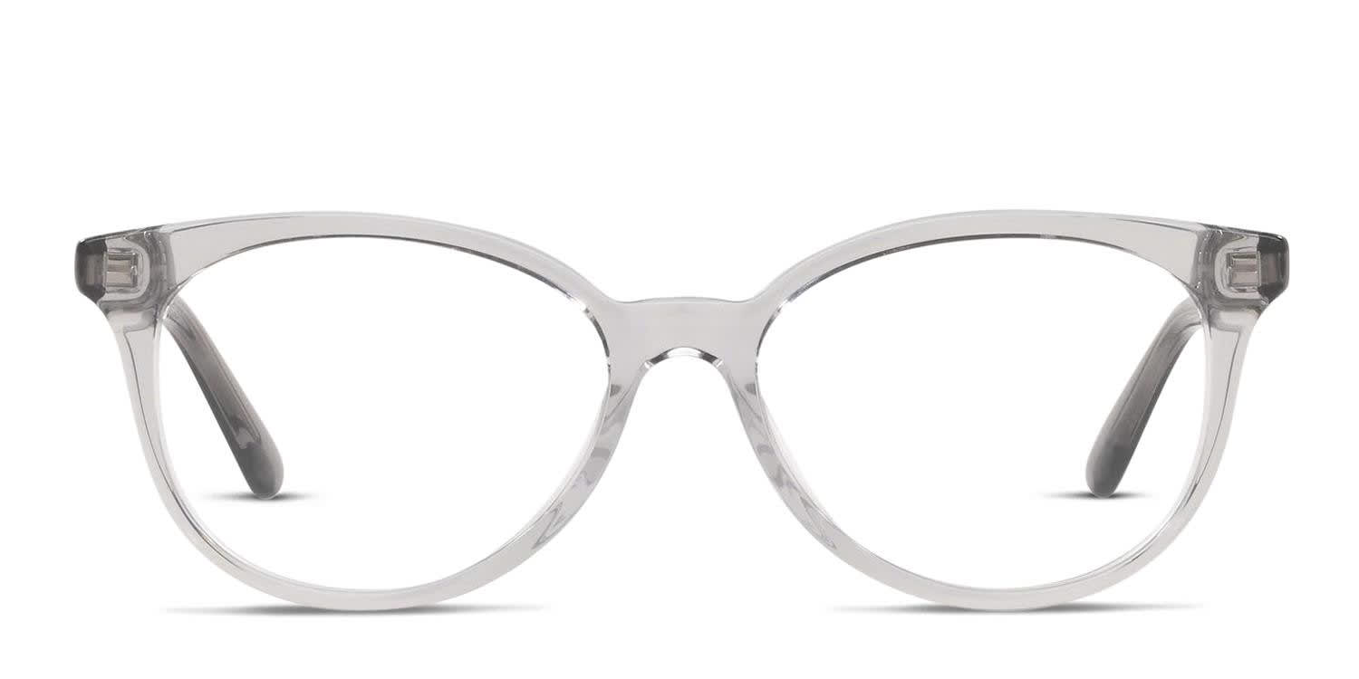 Coach HC6138U Gray, Clear glasses - Gray / Clear - Frontal View