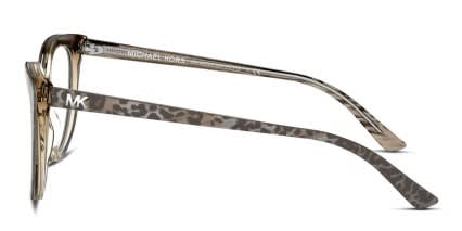 Michael Kors MK4070 Luxembourgh Brown/Gray/Tortoise glasses - Brown / Gray / Tortoise - Side View