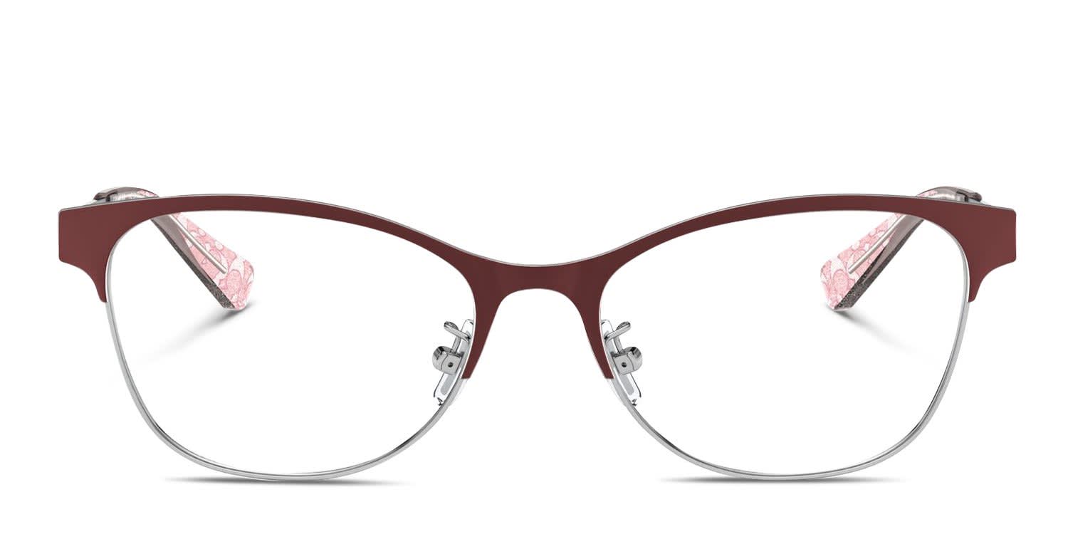 Coach HC5111 Red, Silver glasses - Red / Silver - Frontal View