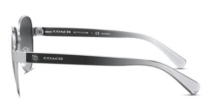 Coach HC7111 Gray , Silver glasses - Gray / Silver - Side View