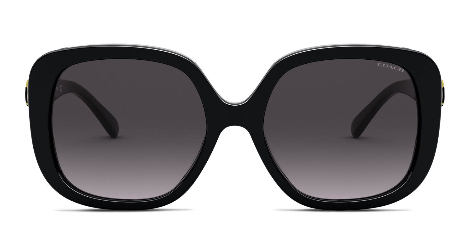 商品画像：Celine CL41805/S Clear Olive Prescription Sunglasses 2