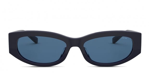 Coach sunglasses blue frame outlet
