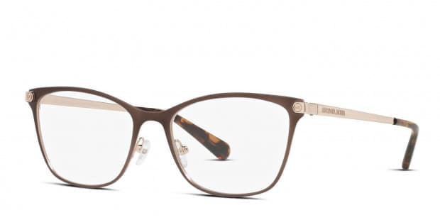 Michael Kors MK3050 Toronto Brown Eyeglasses Includes FREE Rx Lenses