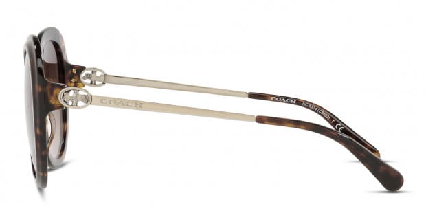Coach HC8314 tortoise frame with brown gradient lenses Coach HC8314 tortoise frame with brown gradient lenses