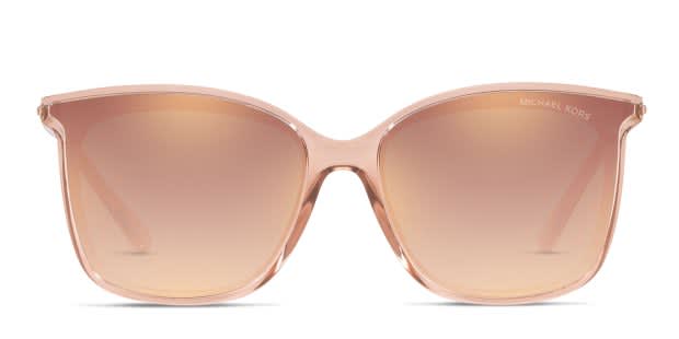 Michael Kors MK2079U Zermatt pink, clear frame with rose  display picture 3