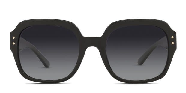 Tory Burch TY7143U black frame with grey gradient polarized 