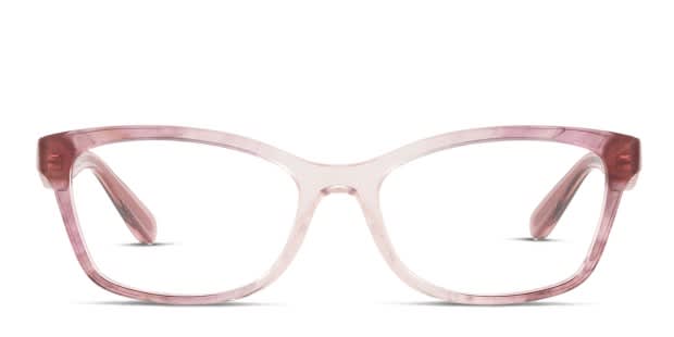 Coach HC6181 Clear Pink Eyeglasses Includes FREE Rx Lenses