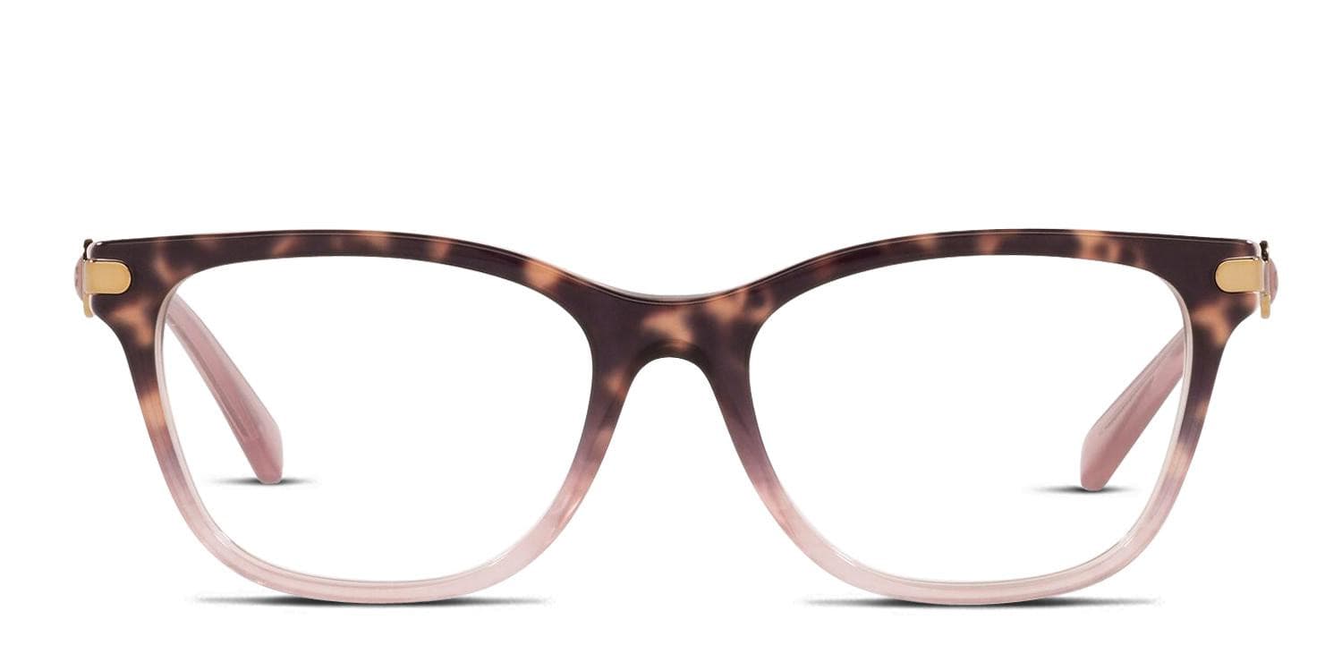 Coach HC6176 Tortoise, Pink, Rose Gold glasses - Tortoise / Pink / Gold - Frontal View