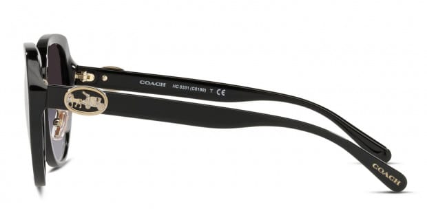 D）COACH コーチ グレーグラデーション サングラス HC8331 D）COACH コーチ グレーグラデーション サングラス HC8331