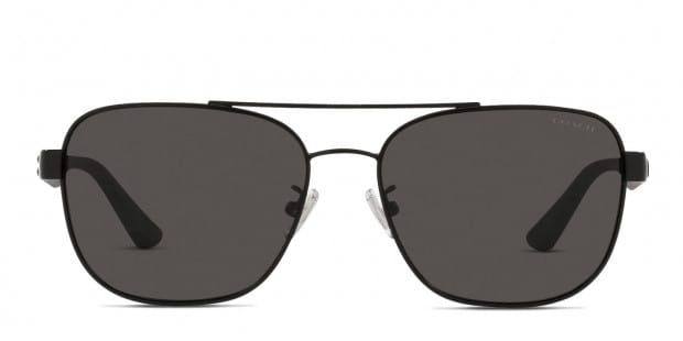 Coach HC7122 Black Prescription Sunglasses
