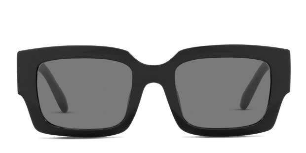 Tory Burch Glossy Black Sunglasses Tory Burch TY 9068U 1873B1 Shiny Black Sunglasses Matt LOGO  main image 4