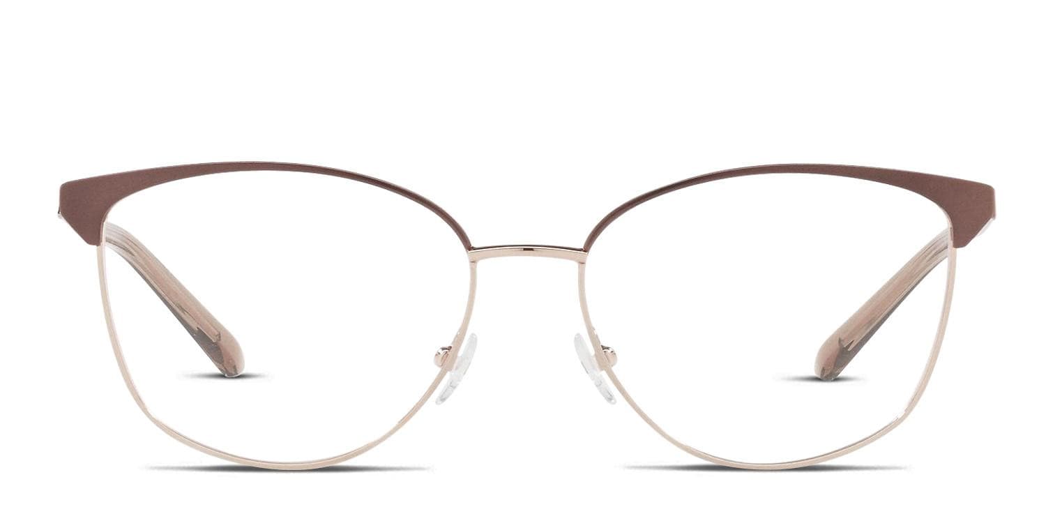 Michael Kors MK3053 Fernie Brown/Rose Gold Eyeglasses | Includes