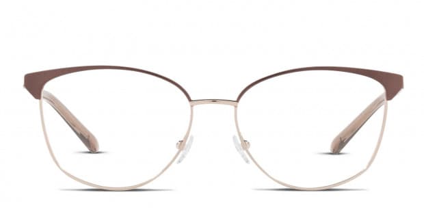 Michael Kors MK3053 Fernie Brown/Rose Gold Eyeglasses | Includes