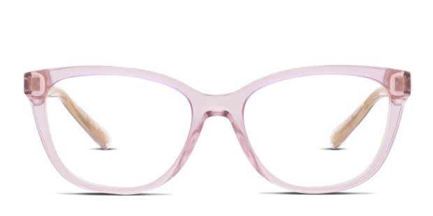 Coach HC6186 Pink/Clear Eyeglasses | Includes FREE Rx Lenses