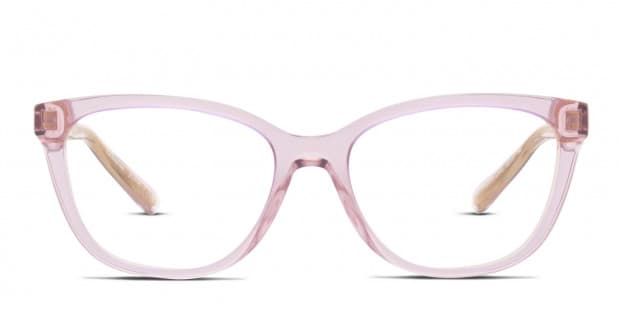 Coach HC6186 Pink Clear Eyeglasses Includes FREE Rx Lenses