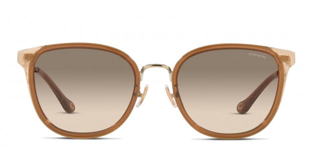 Coach gold sunglasses clearance