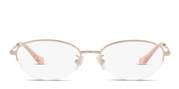 Coach HC5136 Gold Pink Eyeglasses Includes FREE Rx Lenses