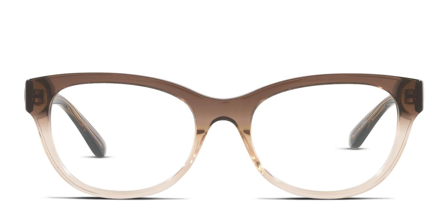Swarovski SK5441 Brown/Clear Eyeglasses | Includes FREE Rx