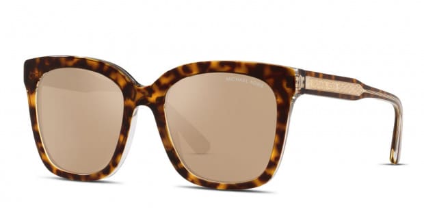 Michael Kors MK2163 San Marino tortoise, clear frame with gold 