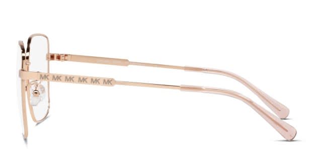 Michael Kors MK3056 Naxos Rose Gold Eyeglasses | Includes FREE Rx