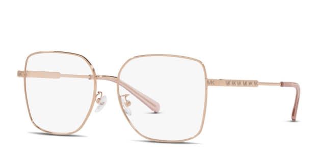 Michael Kors MK3056 Naxos Rose Gold Eyeglasses | Includes FREE Rx