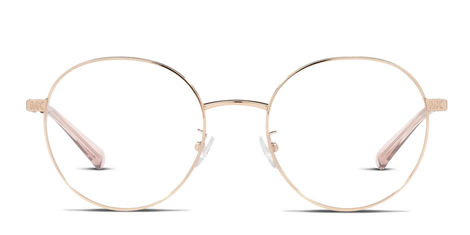 Michael Kors MK3055 Genoa Rose Gold/Gold Eyeglasses | Includes