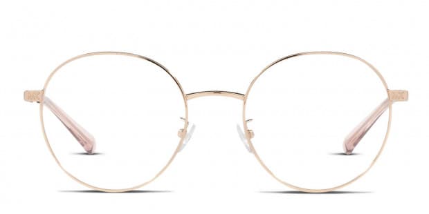 Michael Kors MK3055 Genoa Rose Gold/Gold Eyeglasses | Includes FREE Rx  Lenses