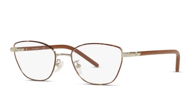BuonappetitoCristaseya×LILLYDELSALONETEE Tory Burch TY1074 Tortoise, Gold Eyeglasses | Includes FREE