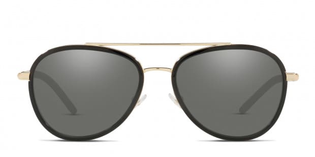 Tory burch black aviator sunglasses sale