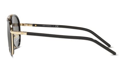 Tory Burch TY6089 Black , Gray glasses - Black / Gray - Side View