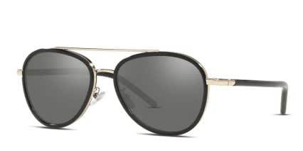 Tory Burch TY6089 Black , Gray glasses - Black / Gray - Angle View