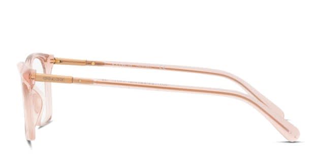 Coach HC6192U Pink/Clear Eyeglasses | Includes FREE Rx Lenses display picture 2
