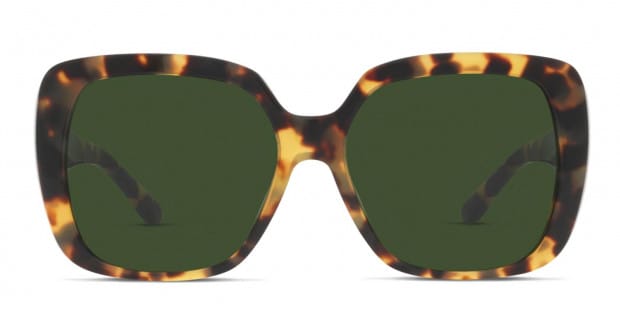Tory burch hotsell green tortoise sunglasses