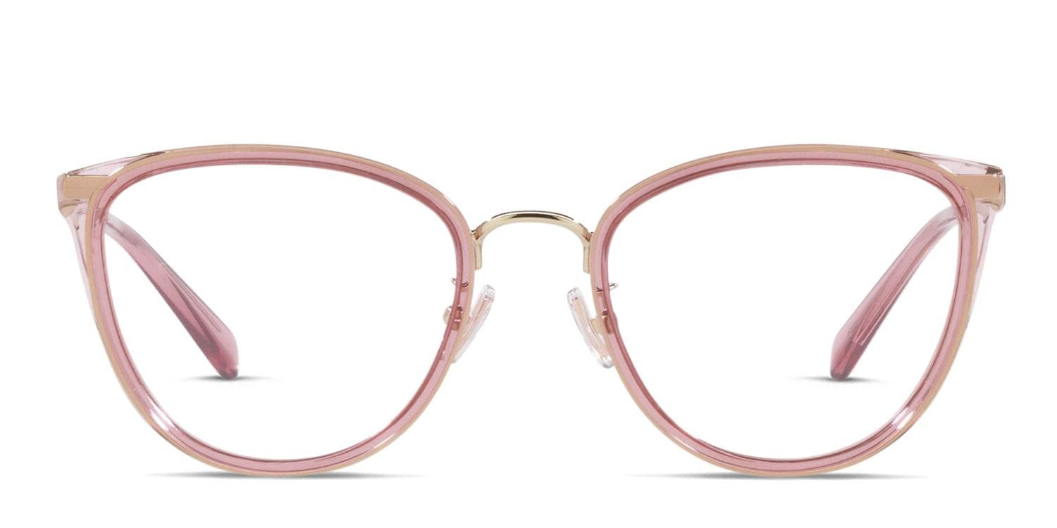 Coach HC5146 Pink/Gold Eyeglasses | Includes FREE Rx Lenses