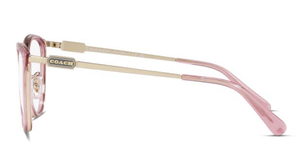 Coach HC5146 Pink/Gold Eyeglasses | Includes FREE Rx Lenses