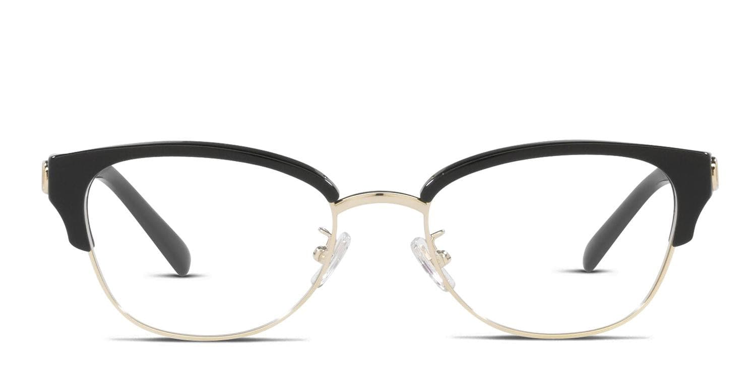 Coach HC6195 Shiny Black, Gold glasses - Shiny Black / Gold - Frontal View