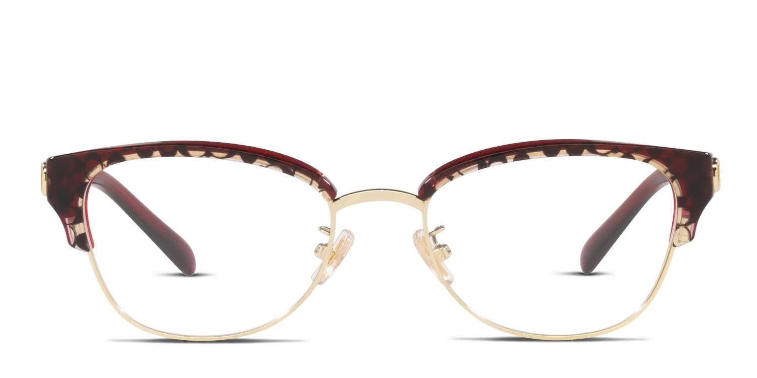 Coach HC6195 Red/Gold Eyeglasses | Includes FREE Rx Lenses