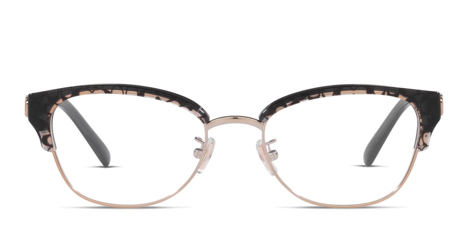 Coach HC6195 Gray/Rose Gold Eyeglasses | Includes FREE Rx Lenses