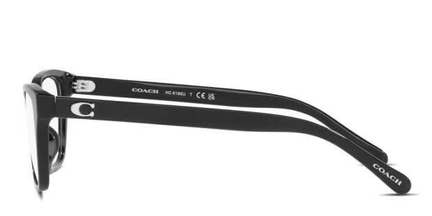 Coach HC6196U Shiny Black Eyeglasses | Includes FREE Rx Lenses